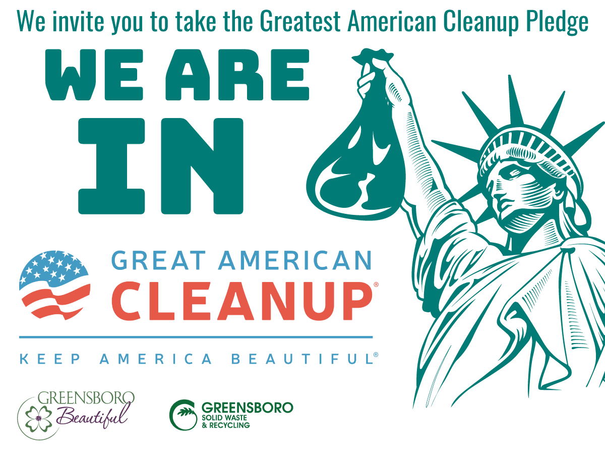Great American Clean Up Yard Sign 1 26