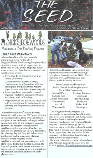 NeighborWoods 2013