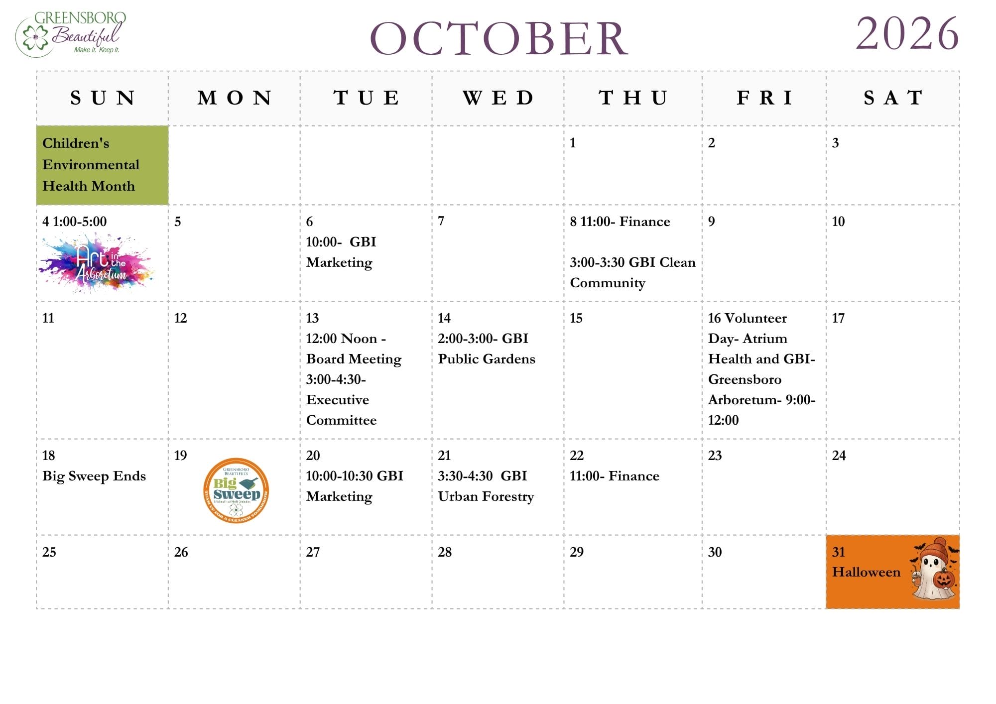 October