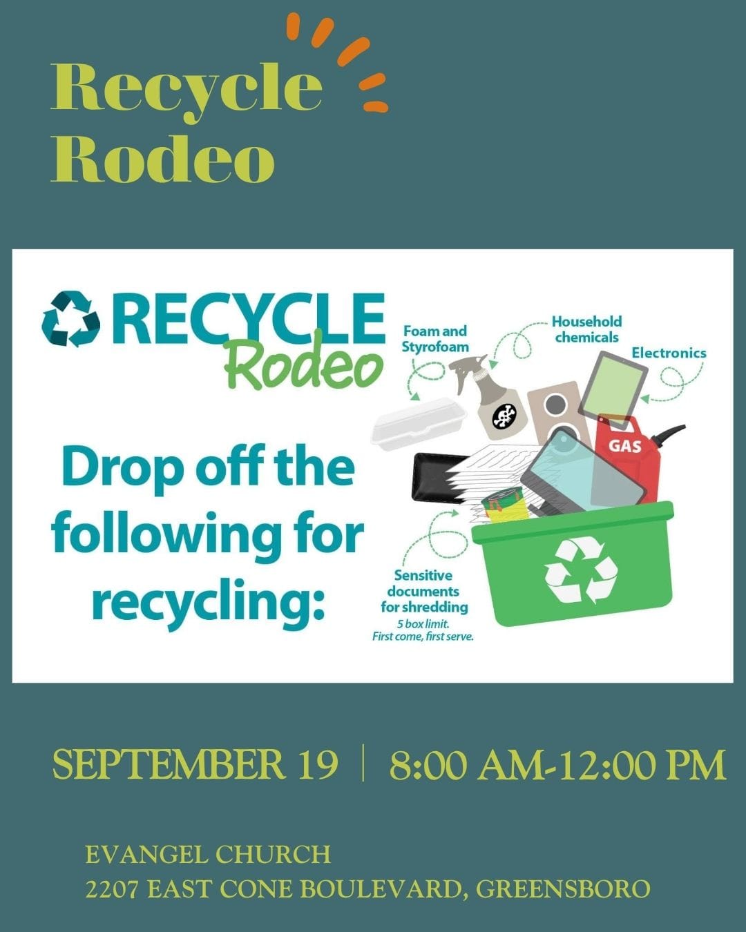 City of Greensboro Recycle Rodeo
