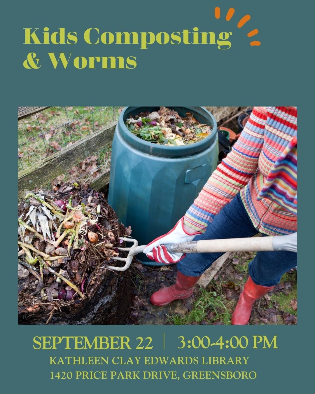Kids Composting and Worms program