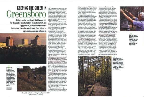 Southern Living feature Southern Living feature