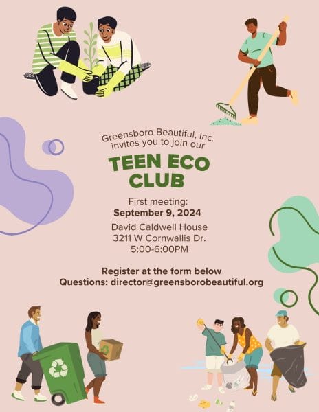 Teen Eco Club Flyer