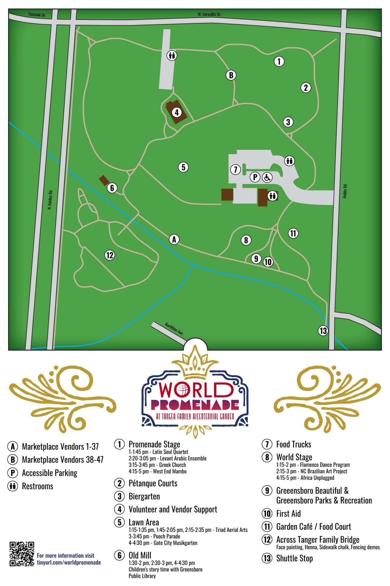 World Promenade 2026 WEB MAP