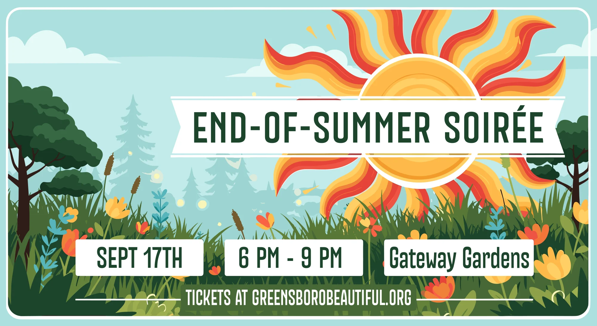 Gateway Gardens in Greensboro with its colorful stained-glass arch and giraffe topiary